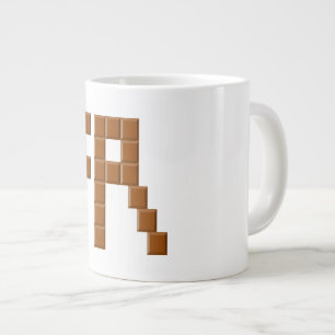 CANECA DE CAFÉ GRANDE MUG JUMBO BLANCHE FRANCE CHOCOLAT