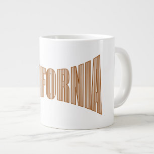 CANECA DE CAFÉ GRANDE MUG JUMBO CALIFORNIA