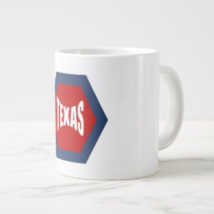 CANECA DE CAFÉ GRANDE MUG JUMBO TEXAS DESPORTO