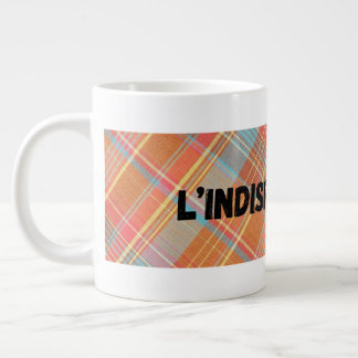 Caneca De Café Grande Mug Specialty "L'INDISPENSABLE"