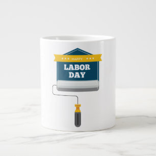 Caneca De Café Grande Mugs Dia do Trabalho