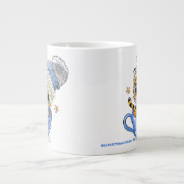 Caneca De Café Grande Mugs gigantes de café jumbo de ano novo - Presente