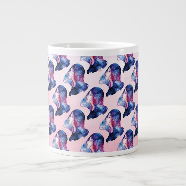 Caneca De Café Grande Mulher (Frente)