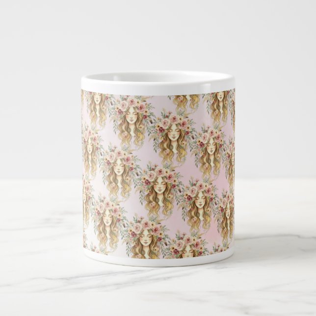Caneca De Café Grande Mulher (Frente)