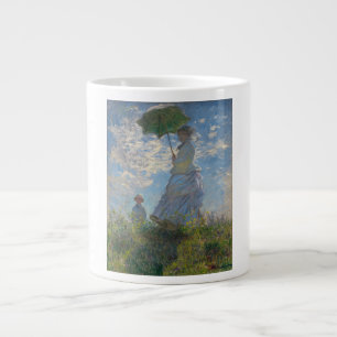 Caneca De Café Grande Mulher com Parasol - Madame Monet e seu filho