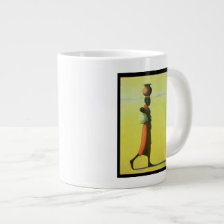 Caneca De Café Grande Mulher que anda 1990