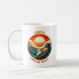 Caneca De Café Grande Muralha da China