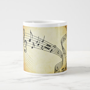 Caneca De Café Grande Música
