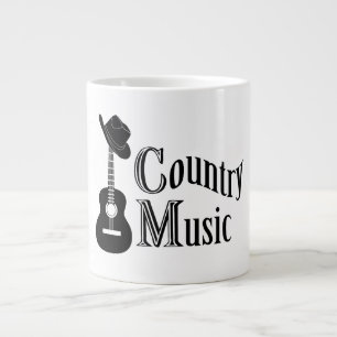 Caneca De Café Grande Música country