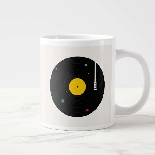 Caneca De Café Grande Música em qualquer lugar| Florent Bodart (Direita)