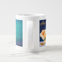 Caneca De Café Grande My Mommy is so special She works hard every night.