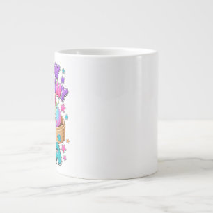 Caneca De Café Grande Na Minha Era Squishy Viral Bolinho Squishy Brilhan