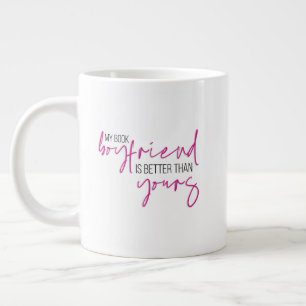 Caneca De Café Grande Namorado de Livro Jumbo Mug