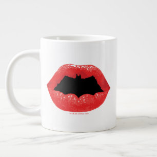Caneca De Café Grande Namorados Batman LÁBIOS