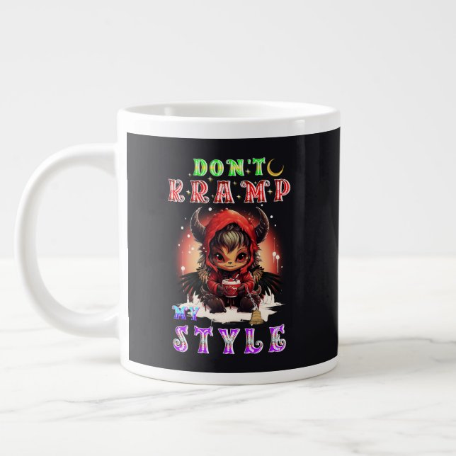 Caneca De Café Grande Não atrapalhe meu estilo (Esquerda)