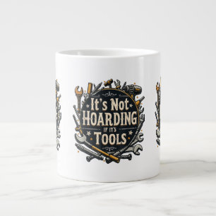 Caneca De Café Grande Não é Acumulação se São Ferramentas Engraçado Mecâ