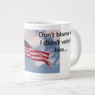 Caneca De Café Grande Não é minha culpa