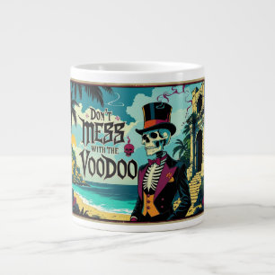 Caneca De Café Grande Não se meta com o Vodu