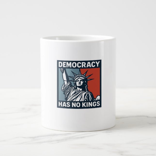 Caneca De Café Grande Não Tem Reis (Frente)