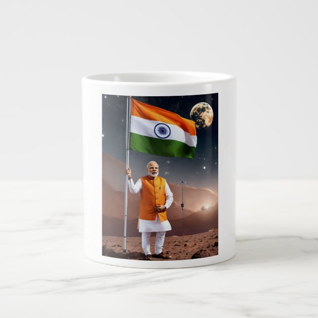 CANECA DE CAFÉ GRANDE NARENDRA MODI (Frente)