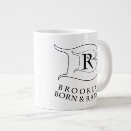 Caneca De Café Grande Nascer BROOKLYN E LEVANTADO JUMBO MUG