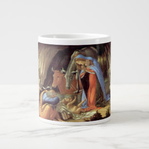 Caneca De Café Grande Nascimento de Cristo, Natividade Mística por Botti