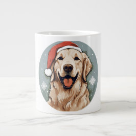 Caneca De Café Grande Natal da recuperação de ouros