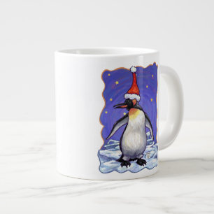Caneca De Café Grande Natal do Pinguim