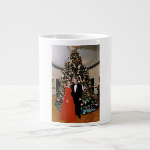 Caneca De Café Grande Natal do Presidente dos EUA Bill Clinton & Hillary