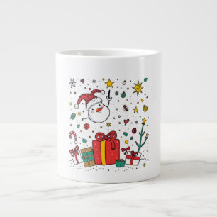 Caneca De Café Grande Natal personalizado