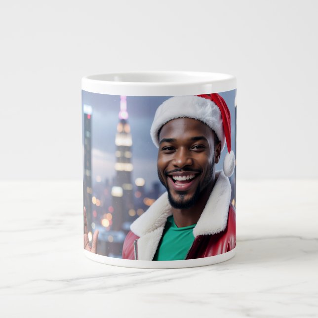 CANECA DE CAFÉ GRANDE NATAL RAPPY (Frente)