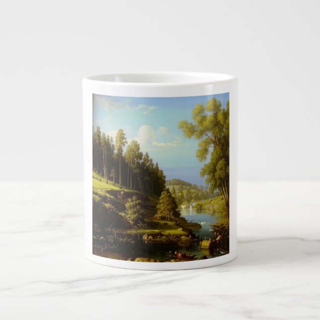 Caneca De Café Grande Natureza 21. (Frente)