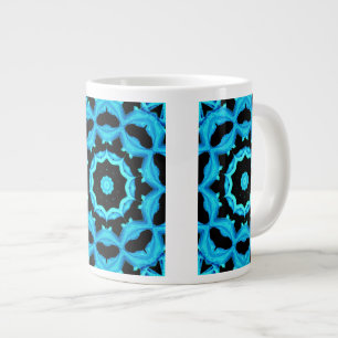 CANECA DE CAFÉ GRANDE NATUREZA AZUL OCEANO