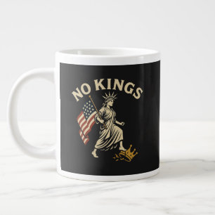 Caneca De Café Grande Nenhum Rei na América