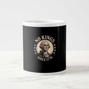 Caneca De Café Grande Nenhum Rei na América 1776 Liberdade Clássico Retr