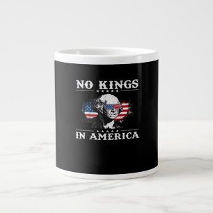 Caneca De Café Grande Nenhum Rei na América Doge Clássico Meme Engraçado