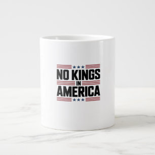 Caneca De Café Grande Nenhum Rei na América Estilo Criativo EUA