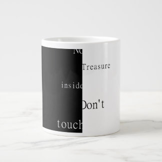 Caneca De Café Grande Nenhum Tesouro Dentro – Não Toque