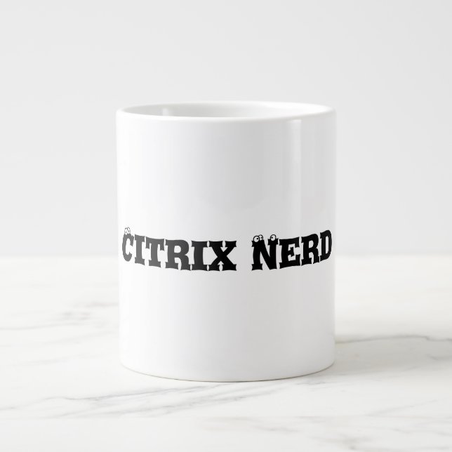 Caneca De Café Grande Nerd Citrix Coffee Mug (Frente)
