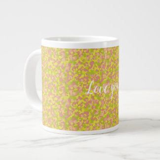 Caneca De Café Grande Névoa Floral