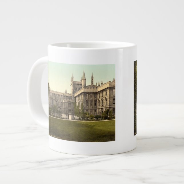 Caneca De Café Grande New College, Oxford, Inglaterra (Frente Esquerda)