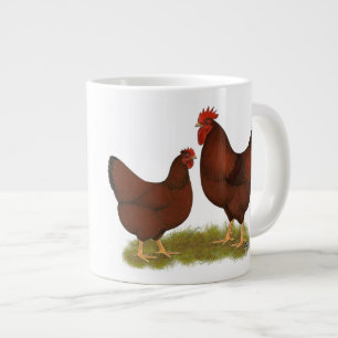 Caneca De Café Grande New Hampshire Reds