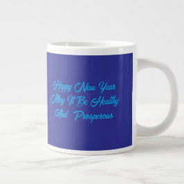 Caneca De Café Grande New Year's Eve Celebration El Año Viejo