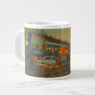 Caneca De Café Grande New York Central Railroad 1884