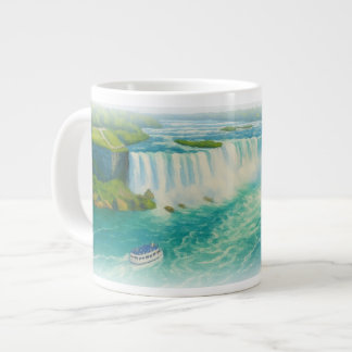 Caneca De Café Grande NIAGARA FALLS - vista