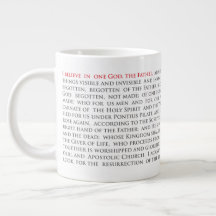 Nicene Creed Jumbo Mug 20oz