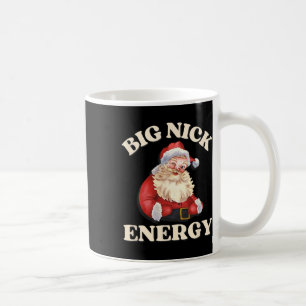 Caneca De Café Grande Nick Energy Papais noeis Engraçado Natal