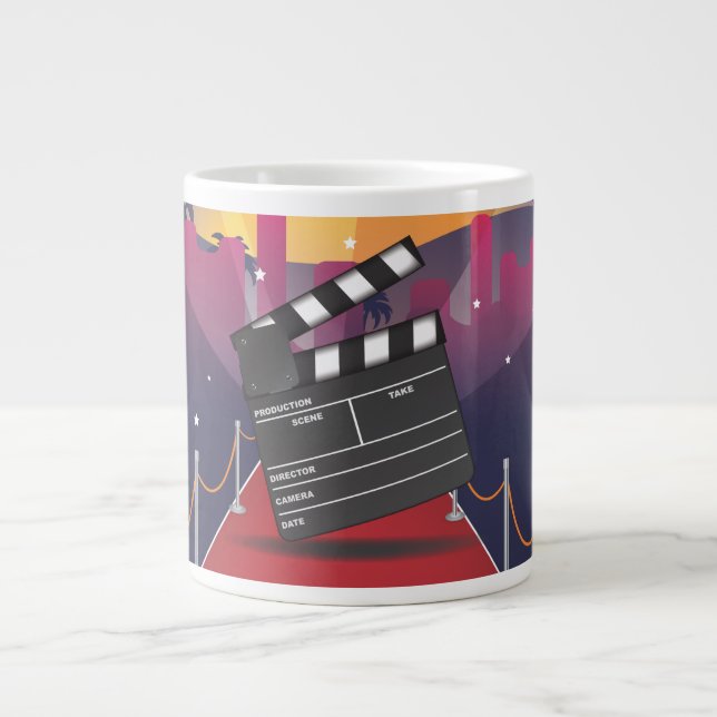 Caneca De Café Grande No Cinema (Frente)