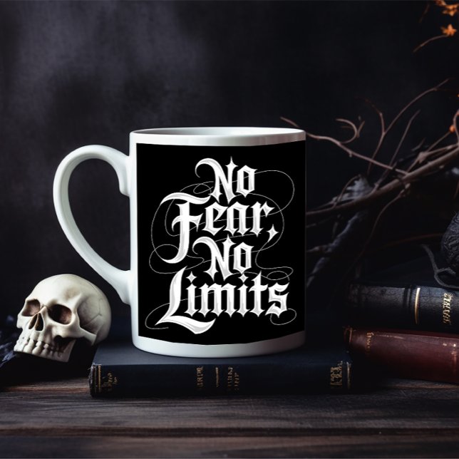 Caneca De Café Grande No Fear No Limits (Criador carregado)