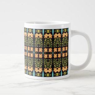 Caneca De Café Grande NOCTURNE Caneca Grande Branca